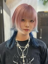 ヴァイス 渋谷店(VAICE)&nbsp;個性派デザインカラー/ロングウルフカット/ブリーチ2回～◎