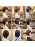 『ショートボブ&ボブ専用』光色カラー＋カット＋TOKIO ￥9900