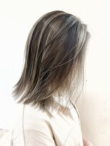 ヘアーワークス ヘルム 渋谷店(HAIR WORKS HELM)&nbsp;【HELM渋谷】外国人風ミディアムレイヤー