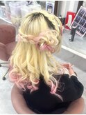 ガーリースタイル/心斎橋/ヘアメ/セットサロン
