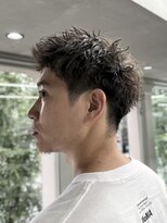 ニコ トウキョウ ロジック(nico TOKYO Logic)&nbsp;スパイキーショート　ピンパーマ　大人メンズヘア