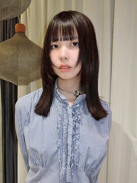 ファルファラ(farfara) 【farfara】顔まわりレイヤー/セミロング(問屋町テラス)大島結衣