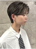 センターパート ハイライト マッシュ 韓国ヘア八事 昭和区天白