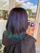 トッカ ヘアアンドトリートメント 難波店 デザインカラーで推し活表現☆推し色の表現はお任せください