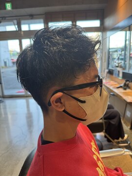 オーガニック ライフ 若葉 鶴ヶ島(organic+life) ◎フェード黒髪10代！爽やか学生ショート