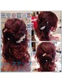 ランプヘアー(LAMP HAIR) ハーフアップも人気☆つけたい飾りはご相談ください!