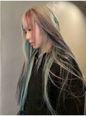 【Haco+】Ibuki_メッシュカラー_ダブルカラー