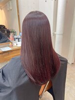 アジールヘア 北千住駅西口店(agir hair)&nbsp;ブリーチなしダブルカラー/ピンクカラー北千住