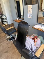 レアレア ヘアアンドライフ(LeaLea)&nbsp;ダークパープル/ナチュラルショート/夏のヘアアレンジ/伊丹