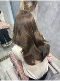 明るめグレージュカラー(*´-`*)