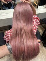 コレットヘアー ザモリオカ(Colette HAIR the MORIOKA)&nbsp;白髪を活かしたピンクベージュ