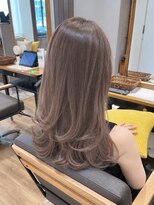 ヘアリゾート粋 新宿三丁目本店&nbsp;透明感カラー/ブラウンベージュ/ロングレイヤー