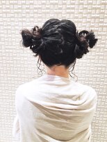 オリーブスバイネオリーブ(Olive's by neolive)&nbsp;【新宿　Neolive】ツインお団子アレンジ