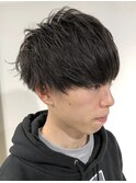 【☆☆☆】ナチュラルな束感とアッシュカラーで☆