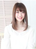 モテ髪☆ストレートミディ