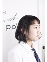 ラッシュ ポエ(rush po'e)&nbsp;質感ボブスタイル♪カット《八尾店》