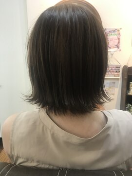ヘアーアンドネイル ピーファイブ(hair&nail P five) 外ハネボブ