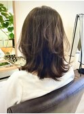 外ハネ♪マットベージュ