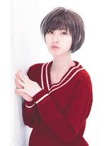 ローエン エサカ(ROWEN esaka)&nbsp;『ROWEN』丸みショート×大人可愛いナチュラルボブ×Throwカラー