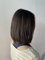 スタジオ アルファプラス 日暮里店(studio α+)&nbsp;チョコレートブラウン×ワンレンボブ♪スタジオアルファプラス】