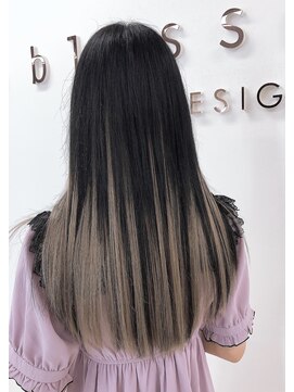 ブロッサム ヘアデザイン(blossom) ロンググラデーション