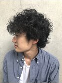 瑛太風 スパイラルパーマ