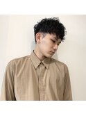 「NIKO」メンズショートスパイラルパーマ