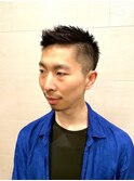 サイドグラデーションモヒカンショート