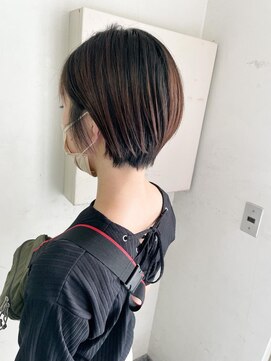 キャンバス バイ ネオリーブ 横浜西口(Canvas by neo.) 大人可愛い小顔丸みショートボブ　20代30代40代