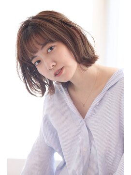 ビューティーアンドフリー ハチ(Beauty&Free 8 HACHI) ウルフボブ♪シークレットイヤリングカラー