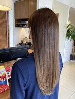 アレーズ ヘアー プロデュース(al'aise hair produce)&nbsp;マロンアッシュストレート