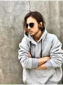 外国人風ナチュラルヘアスタイル