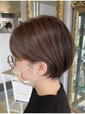 耳かけ丸みショート(^^)