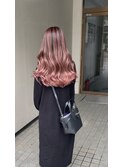 pink balayage