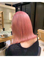 ヘアサロン ガリカ 表参道(hair salon Gallica) 【柴田優香】切りっぱなしボブ/外ハネボブ/ピンク系カラー