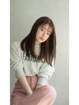 ガーデン ジングウマエ(GARDEN jingumae) 髪質改善/縮毛矯正/ミディアムレイヤー/ワンカール/秋カラー