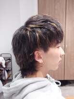 ログ 武蔵新城(L.O.G) ウルフカット×ツイストスパイラルパーマ