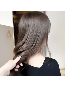 アイニティ(Inity) [Inity]モカベージュ水素ホリスティックカラー[心斎橋/髪質改善]