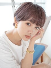 大人可愛い美髪マッシュショート １８２