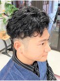 ツーブロックパーマ