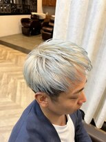 フィッティ(fiti)&nbsp;ホワイトシルバー×アクアブルー