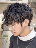 波巻きパーマ波巻きスパイラルパーマツイストパーマメンズヘア★