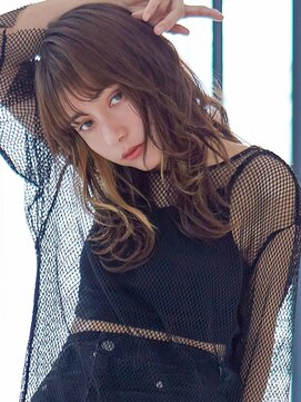 ラフィスヘアー シーマ 静岡店(La fith hair cima) 【La fith】ショコラアッシュ×インナーカラー