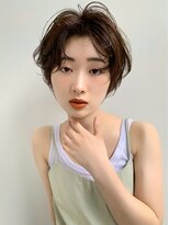 ロンド ロワール 門前仲町(Lond Loire)&nbsp;ボブショートボブ縮毛矯正ベージュグレージュ門前仲町