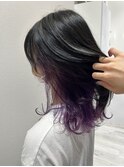 インナーダブルカラー ラベンダーカラー
