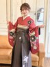 【卒業式に♪】袴《スタンダード》レンタル＋着付け＋無料ヘアセット＋小物