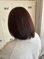 アグ ヘアー リエート 上越2号店(Agu hair lieto) ボルドー系のカラーは色落ちも黄色くならずおすすめツヤ感も◎♪