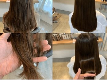 アイディール(IDEAL)の写真/【高田馬場駅5分】丁寧なカウンセリングで髪質やダメージに合わせて施術＊今までにない美しい艶と手触りに