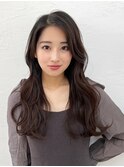 レイヤー フェミニンロング メルティーカラー 似合わせカット