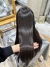 【堀木限定】梅雨に負けない美髪縮毛矯正＋極トリートメント（カットなし）